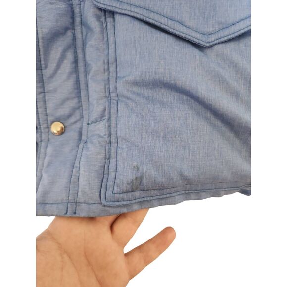 Vintage Frostline women’s goose down full zip puffer vest sz M retro 80’s 90’s c - Picture 5 of 6